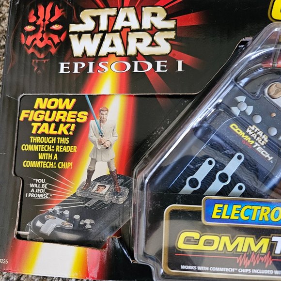 Star Wars Episode I CommTech 2-Pack Reader and Darth Maul Hasbro 1999 - Picture 2 of 8